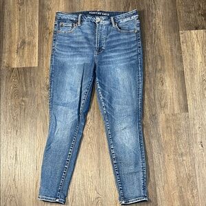 American Eagle Super High Rise Jegging Women's Denim Jeans Size 14